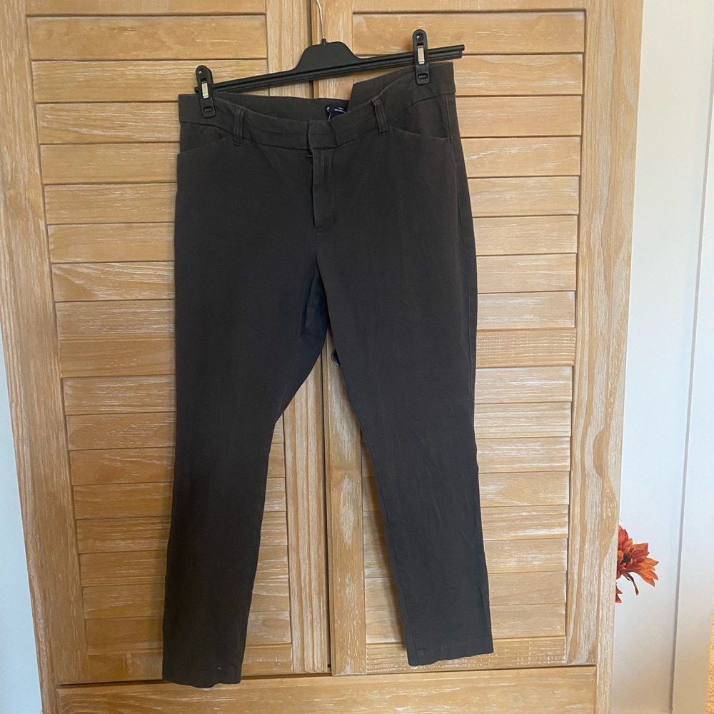 GAP Women's Skinny Pants - Dark Brown